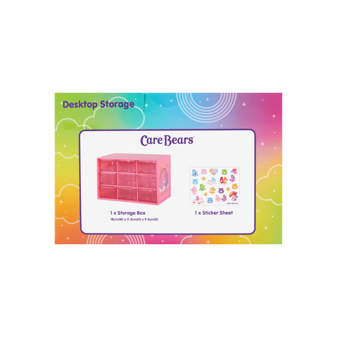 7 Care Bears Desktop Storage, 7 of 7