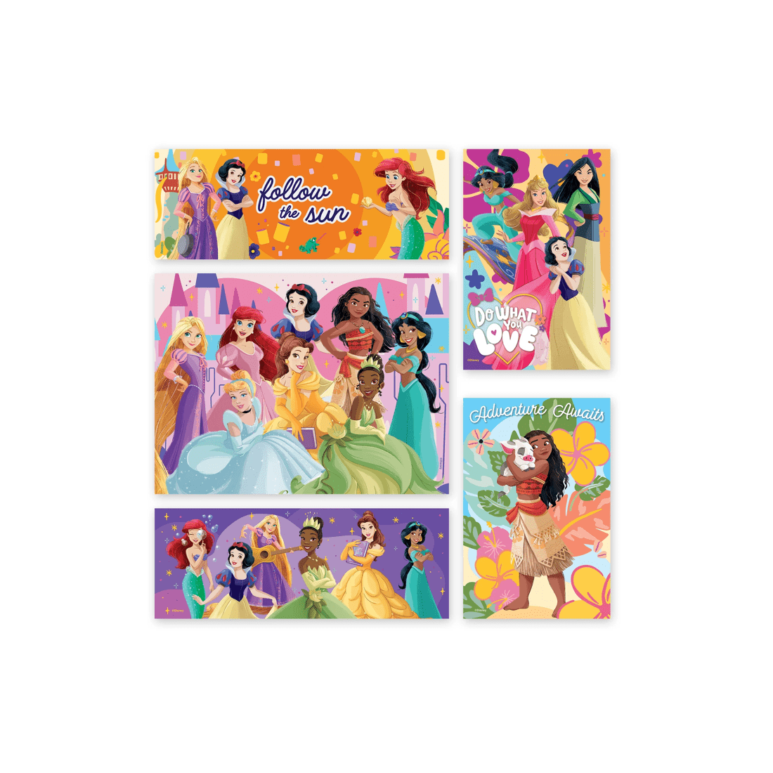 6 Licensed 5 Pack Wood Jigsaw Puzzles - Assorted* - Multi, 6 of 8