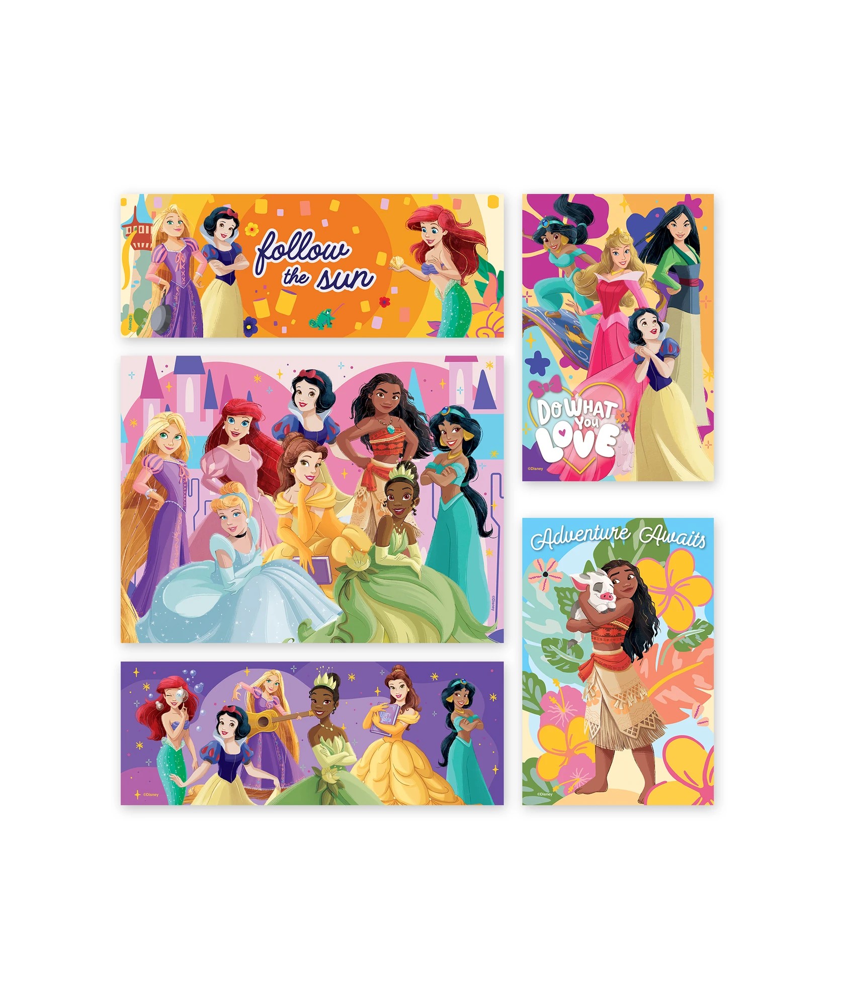 6 Licensed 5 Pack Wood Jigsaw Puzzles - Assorted* - Multi, 6 of 8