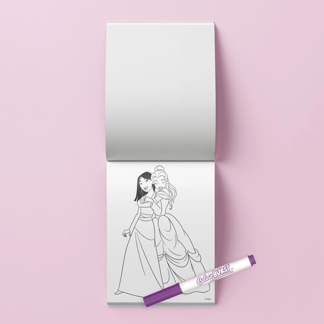 5 INKredibles Disney Princess Mess-Free ColourBurst Activity Kit - Book, 5 of 6