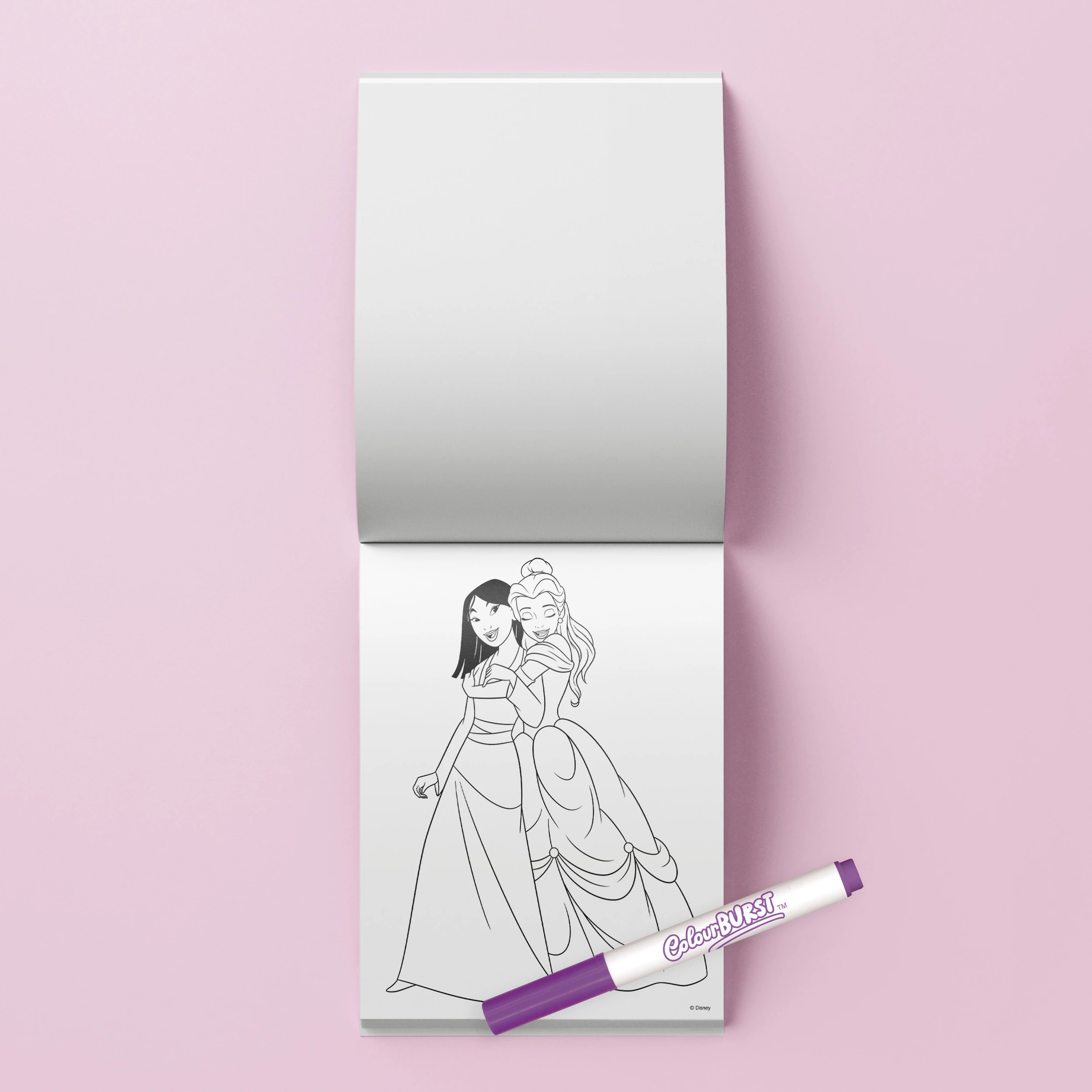 5 INKredibles Disney Princess Mess-Free ColourBurst Activity Kit - Book, 5 of 6