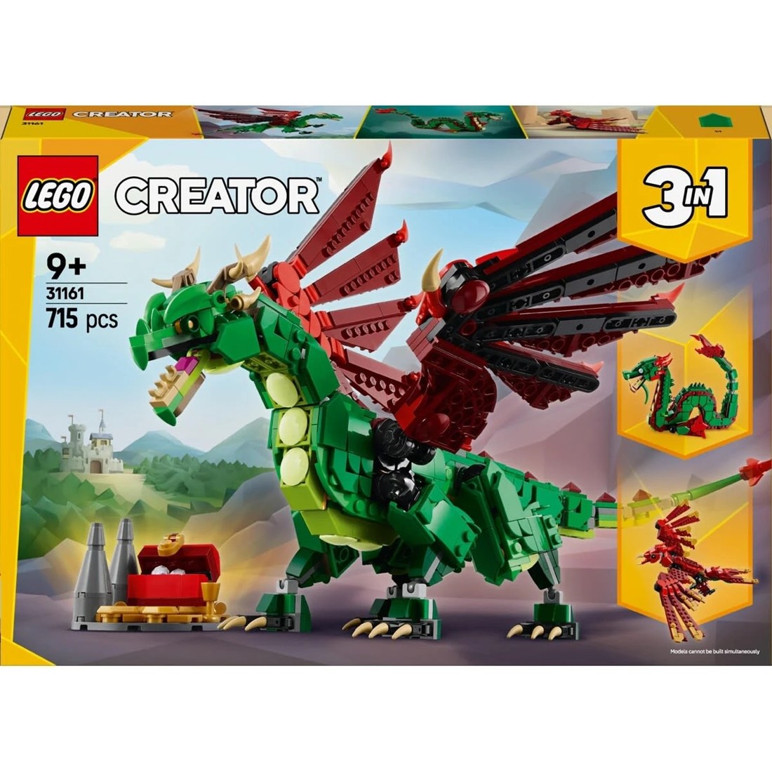 1 LEGO Creator Medieval Dragon 31161, 1 of 10