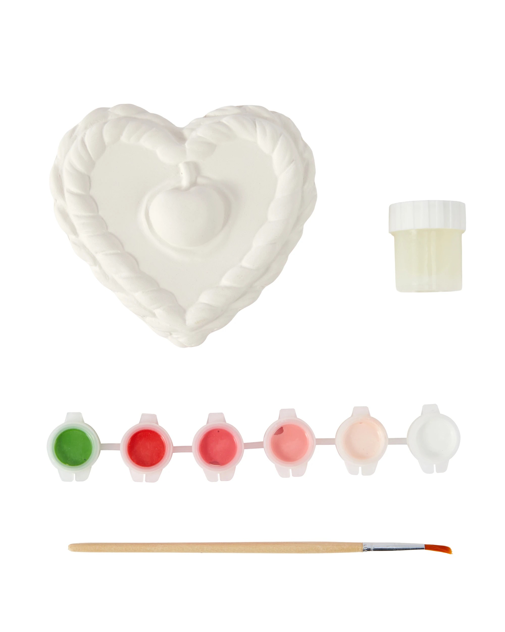 2 Valentine's Day Paint Your Own Ceramic Cake Jar, 2 of 4