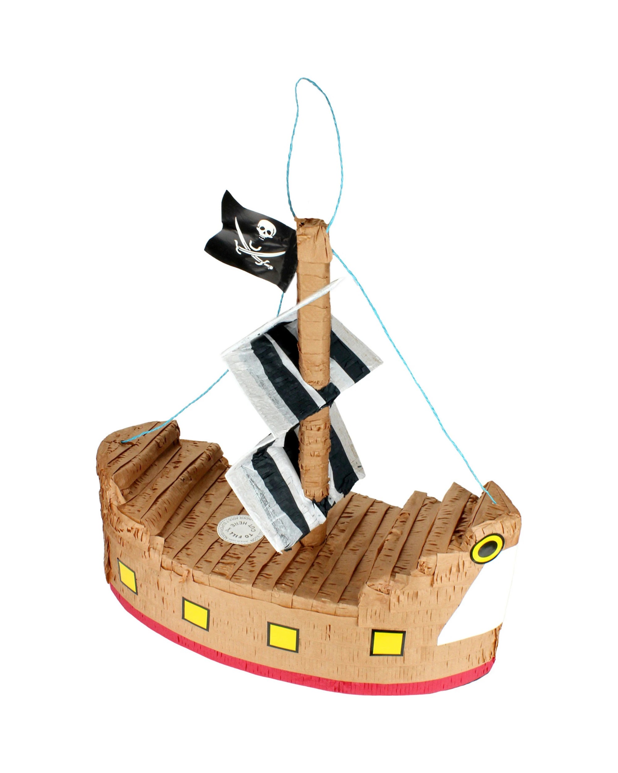 1 Partyrama Pirate Ship Pinata, 1 of 2