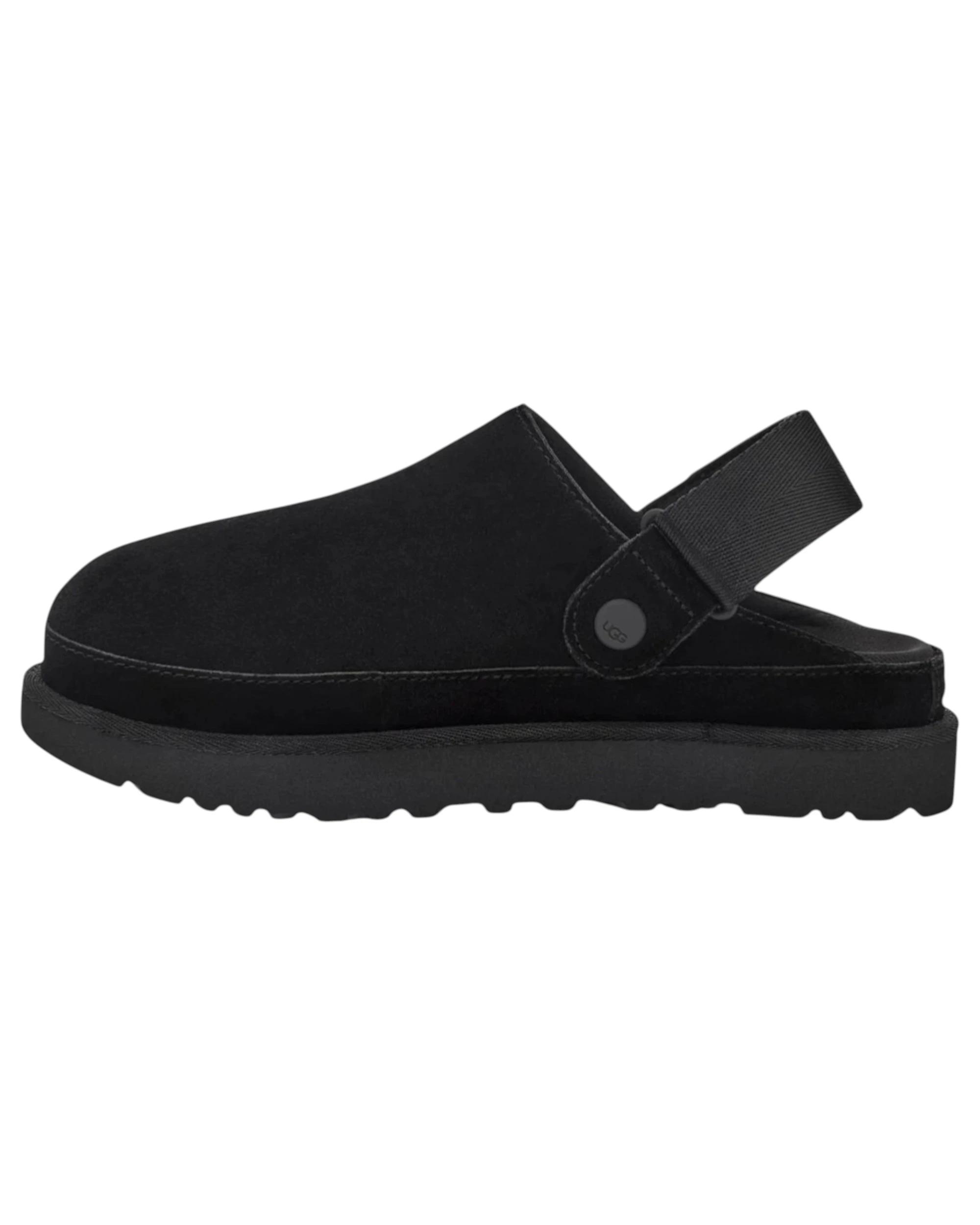 2 UGG Womens Goldenstar Clog Slippers BLACK, 2 of 7