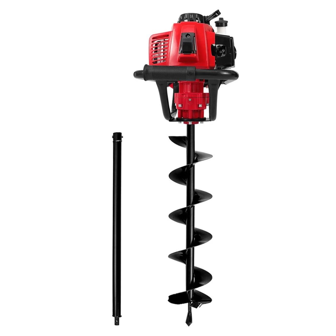 3 Giantz Post Hole Digger 200mm Petrol Drill Extension Auger Bits - Multi, 3 of 6
