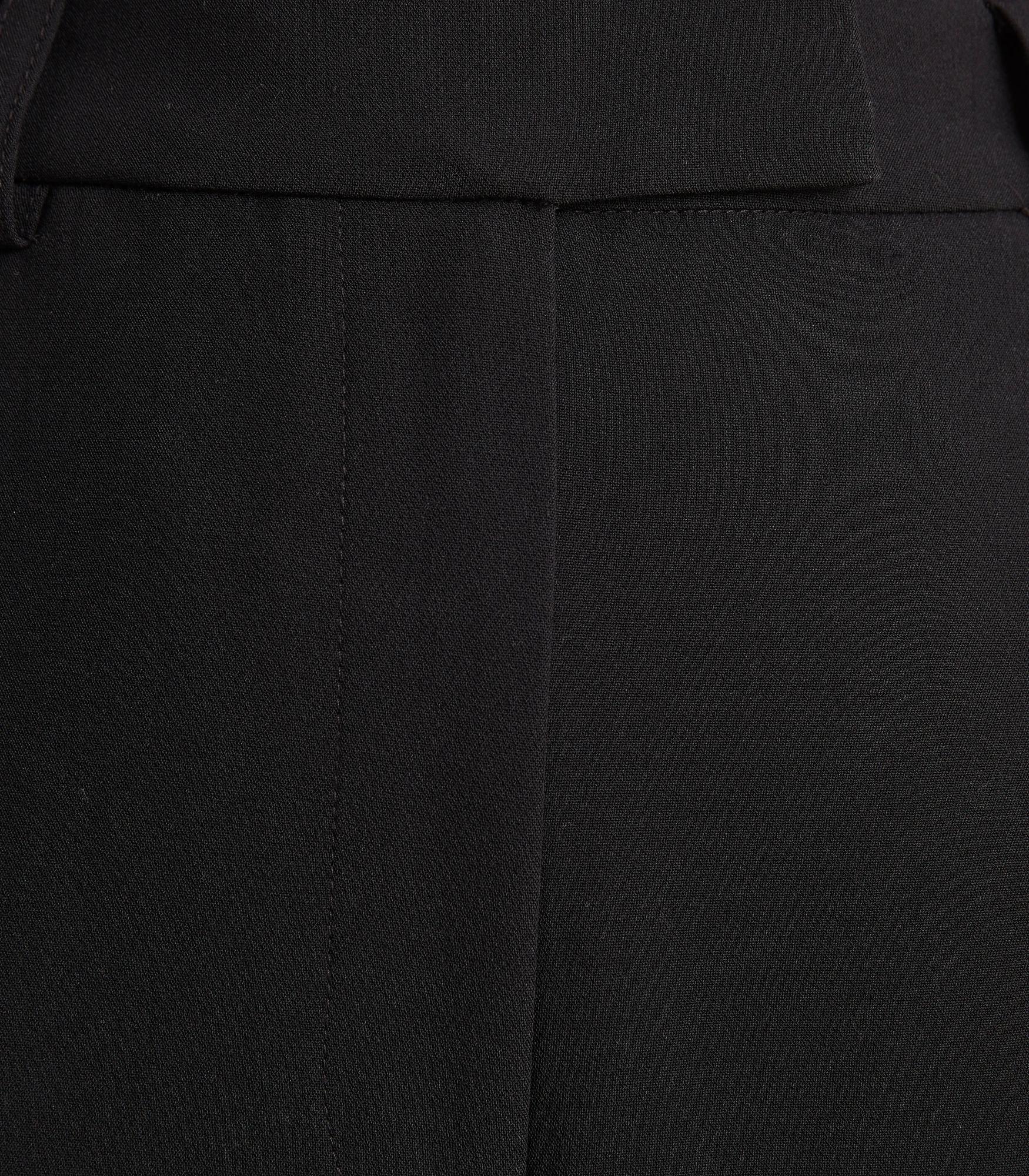 6 High Waist Tapered Full Length Pants - Preview BLACK, 6 of 10