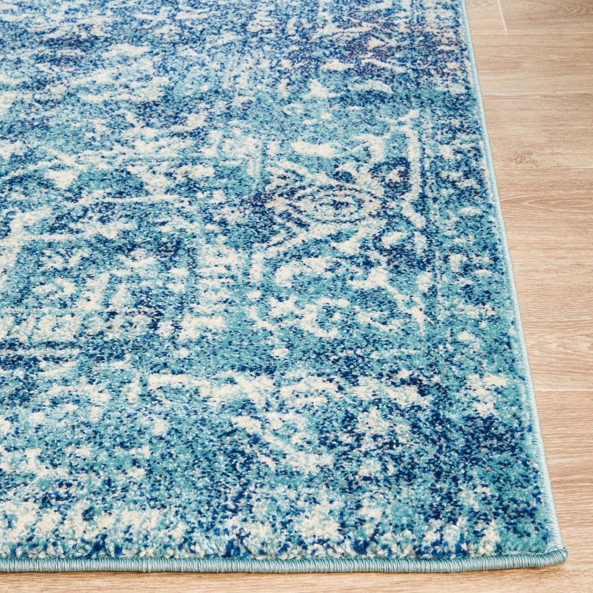 6 Common Ground Rugs Encore 253 290x200cm - Large Floor Rug - Blue, 6 of 9