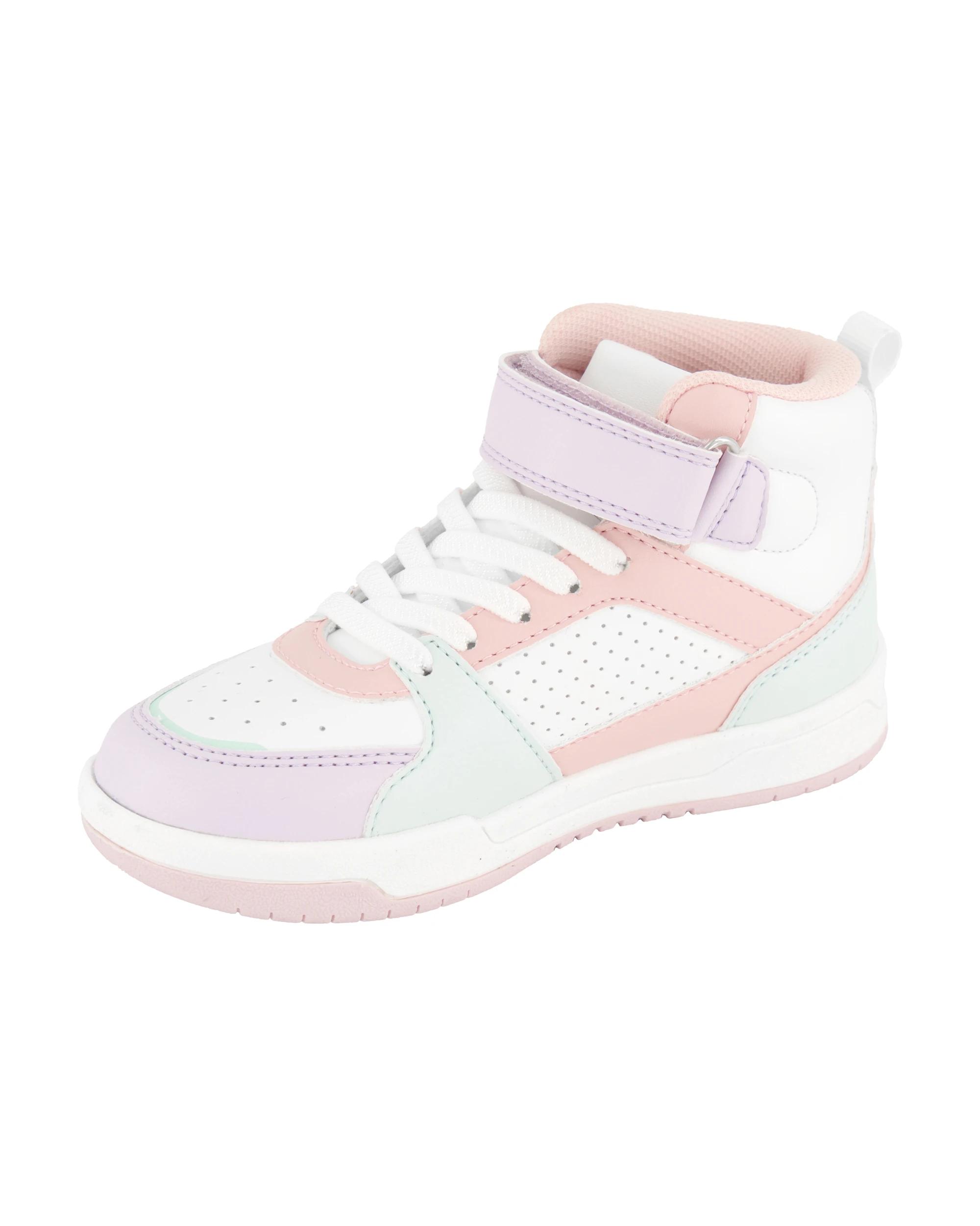 3 Junior High Top Sneakers Pastels, 3 of 5