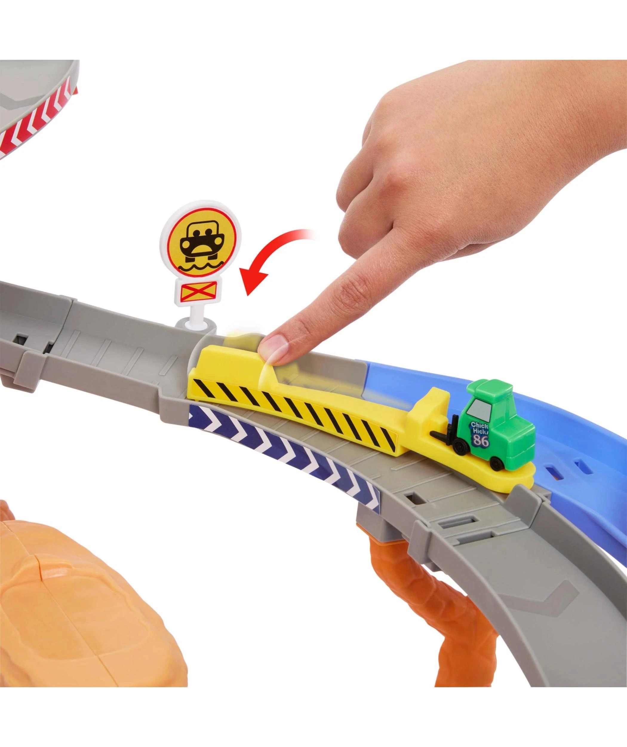 3 Disney and Pixar Cars Radiator Springs Race & Rescue Rescue Road Raceway Playset - Multi, 3 of 6