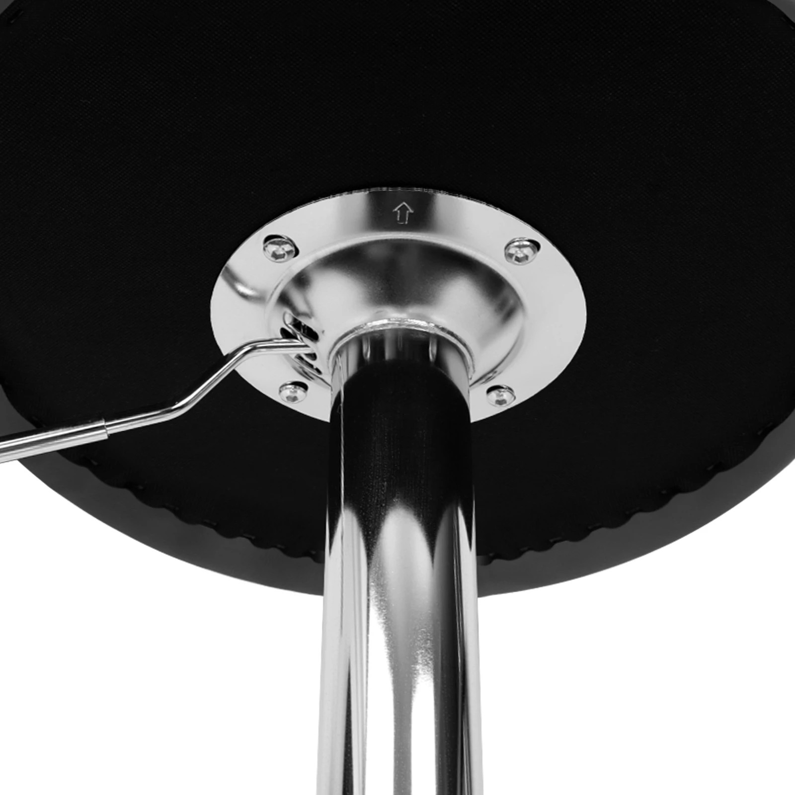 5 Alfordson 4x Bar Stools Ralph Kitchen Swivel Chair Boucle Gas Lift - White, 5 of 10