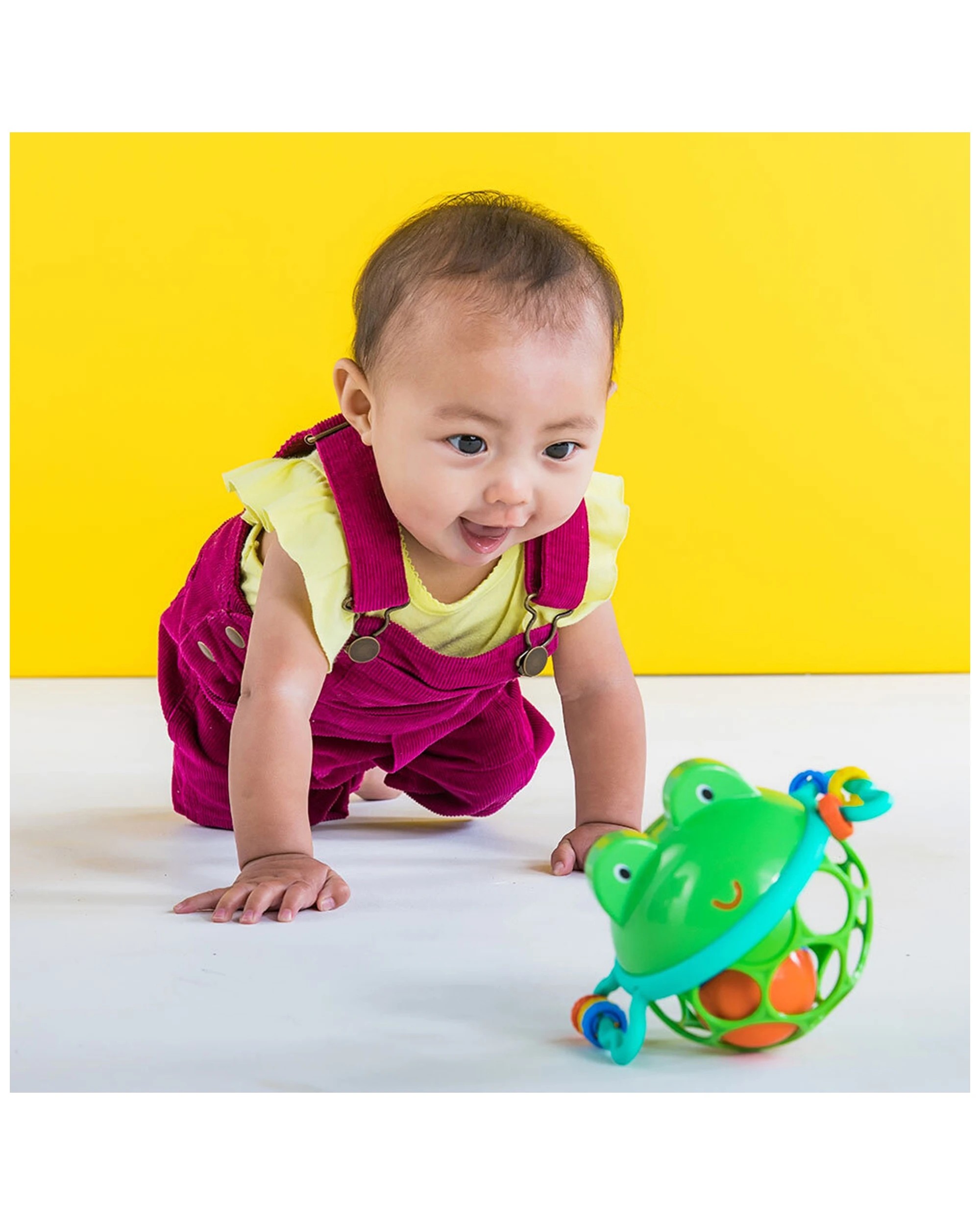 4 Bright Starts Oball Jingle And Shake Pal Baby Rattle Portable Design 0m - Multi, 4 of 6