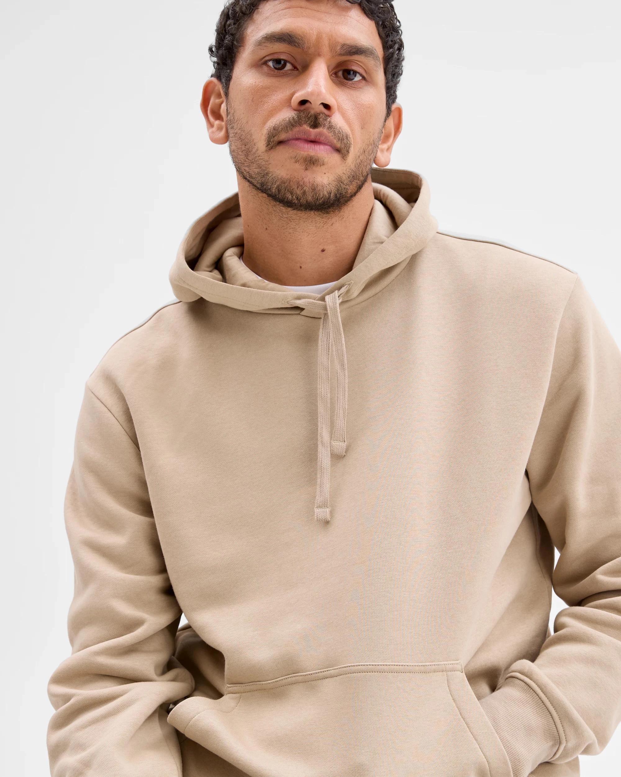 6 Target Man Australian Cotton Blend Popover Hoodie SAND, 6 of 6