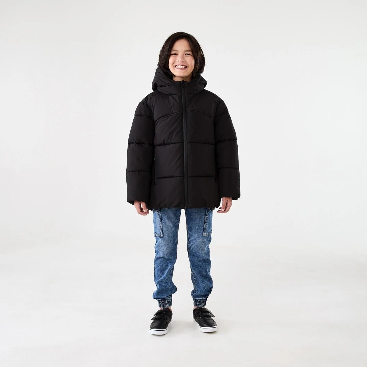 7 Premium Puffer Jacket Black, 7 of 10