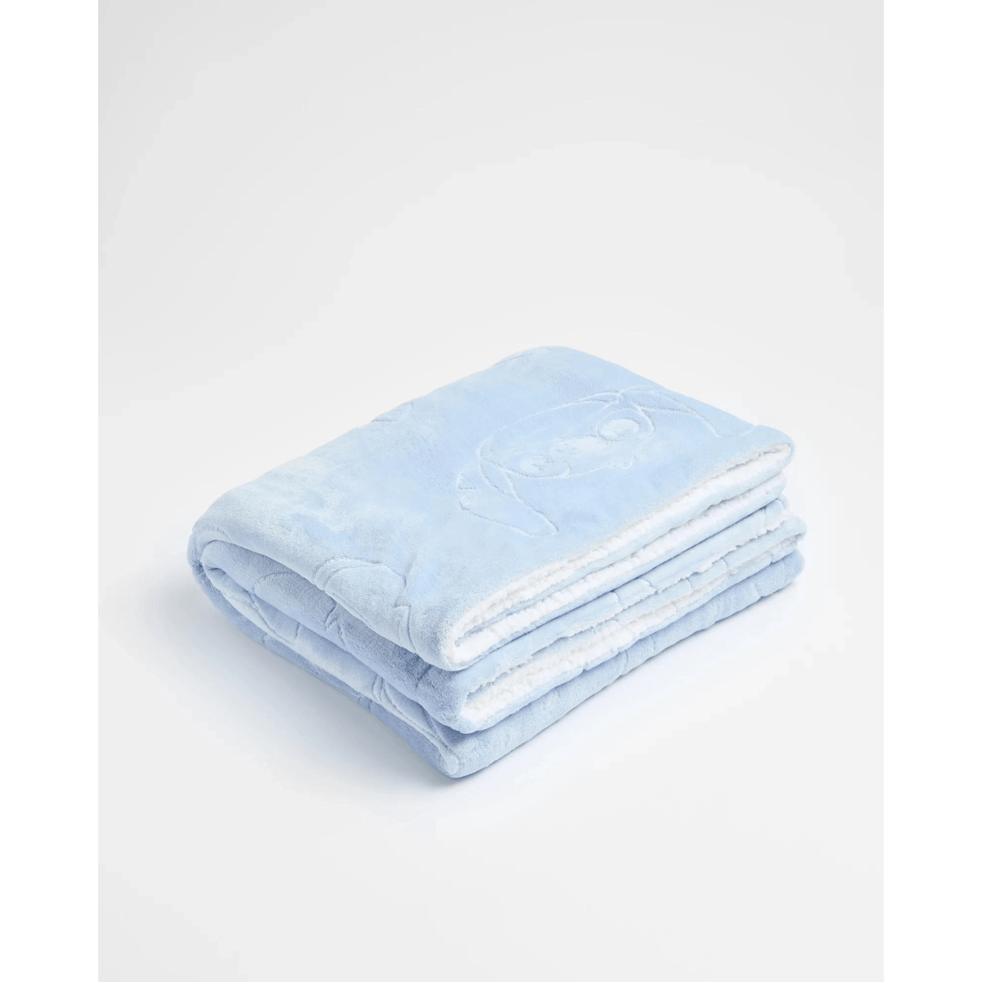 1 Disney Stitch Burn Out Throw - Blue, 1 of 3
