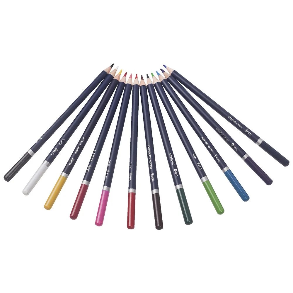 4 Born Watercolour Pencils 12 Pack, 4 of 5