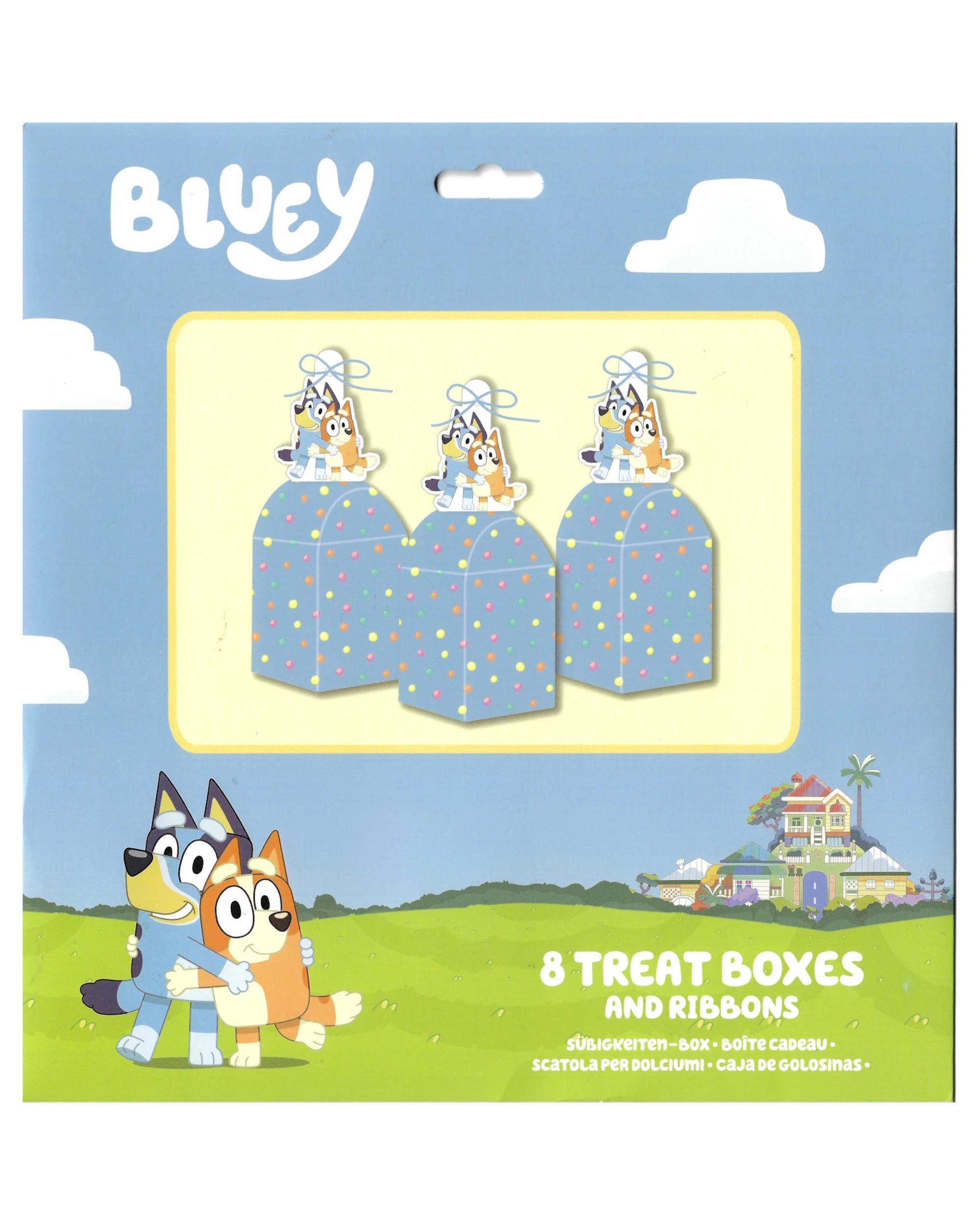 3 CCDS Bluey Lolly Treat Boxes Pack of 8 - Blue, 3 of 4