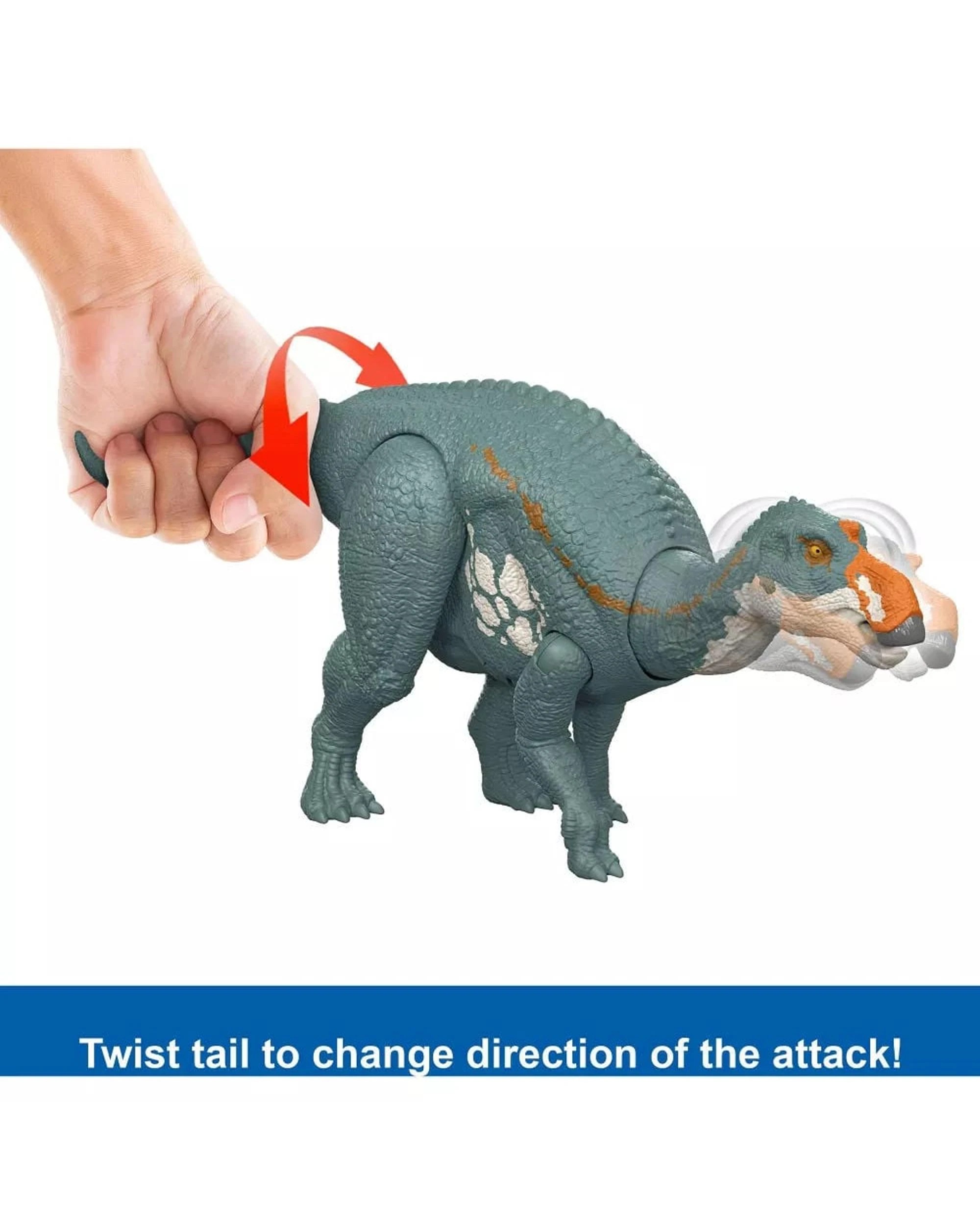 3 Jurassic World Rebirth Wild Roar Maiasaura Toy, 3 of 5