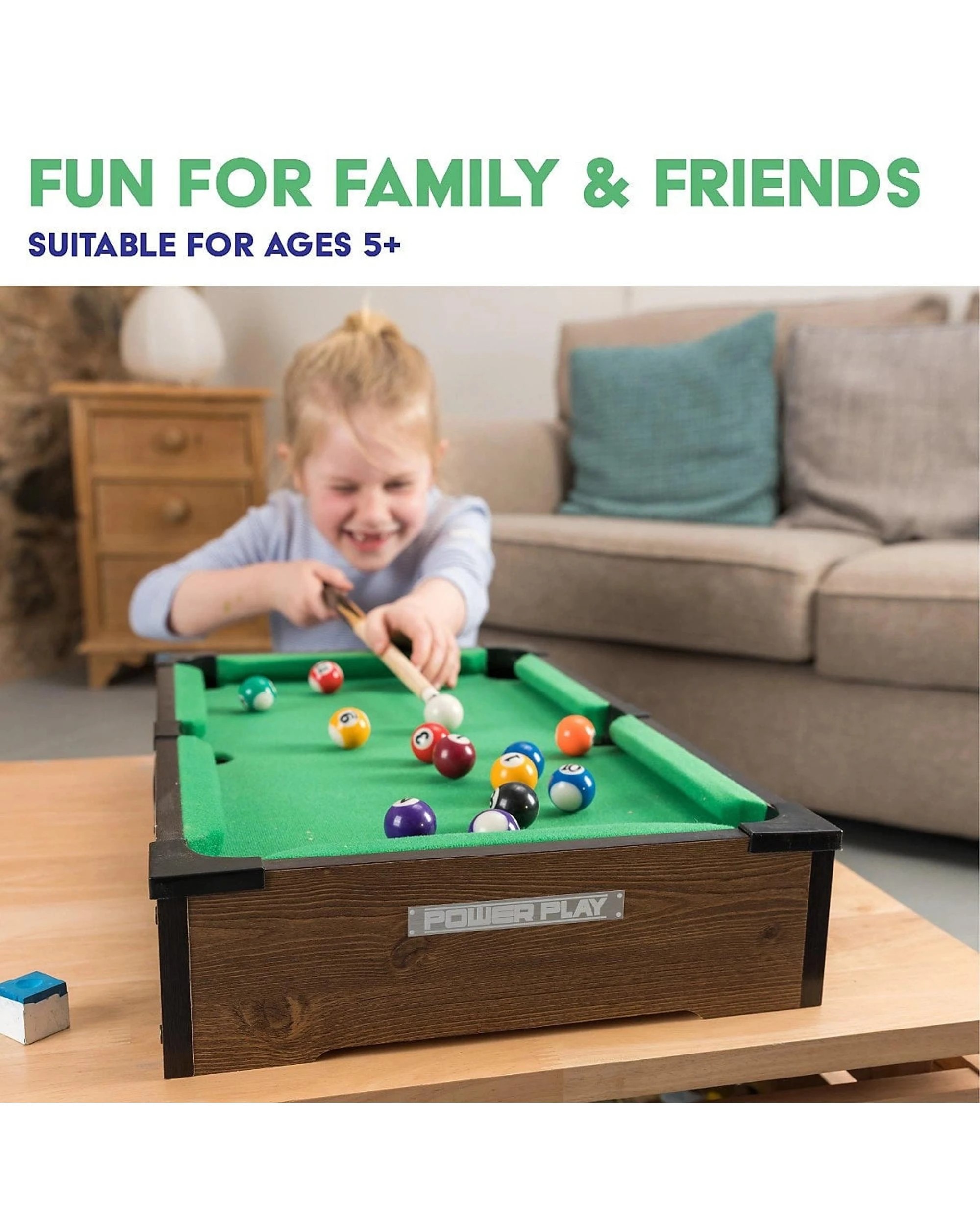 6 Power Play 20 inch Pool Table, 6 of 6