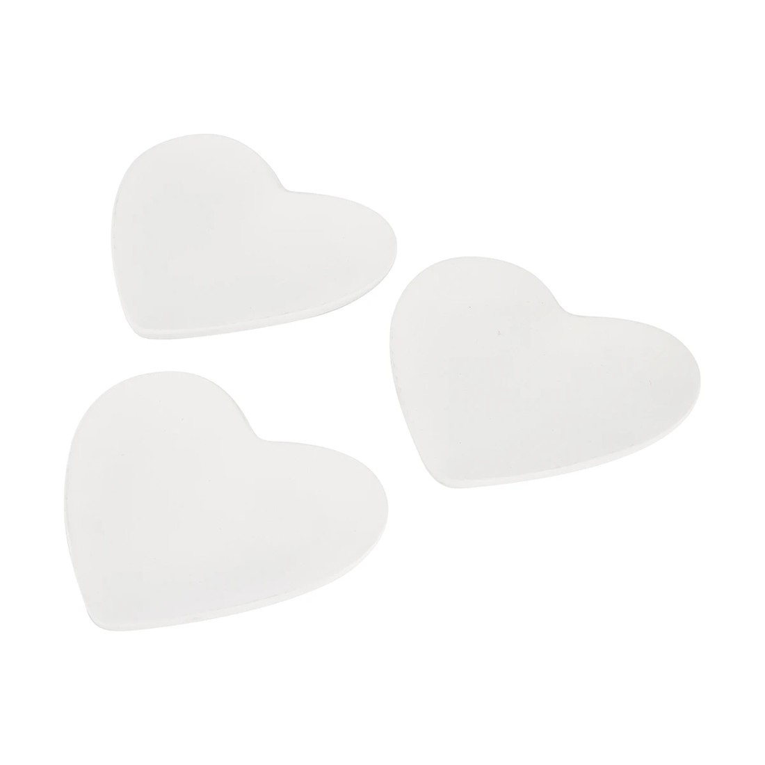 2 3 Pack DIY Ceramic Heart Trinket Trays, 2 of 6