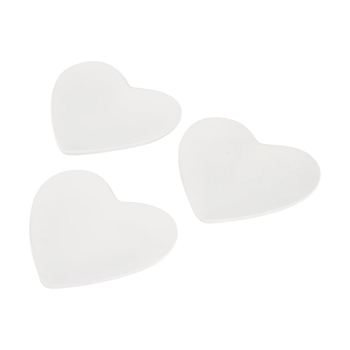 2 3 Pack DIY Ceramic Heart Trinket Trays, 2 of 6