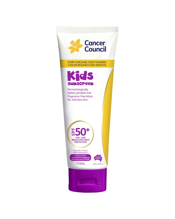 Cancer Council Kids SPF50+ Sunscreen 110ml