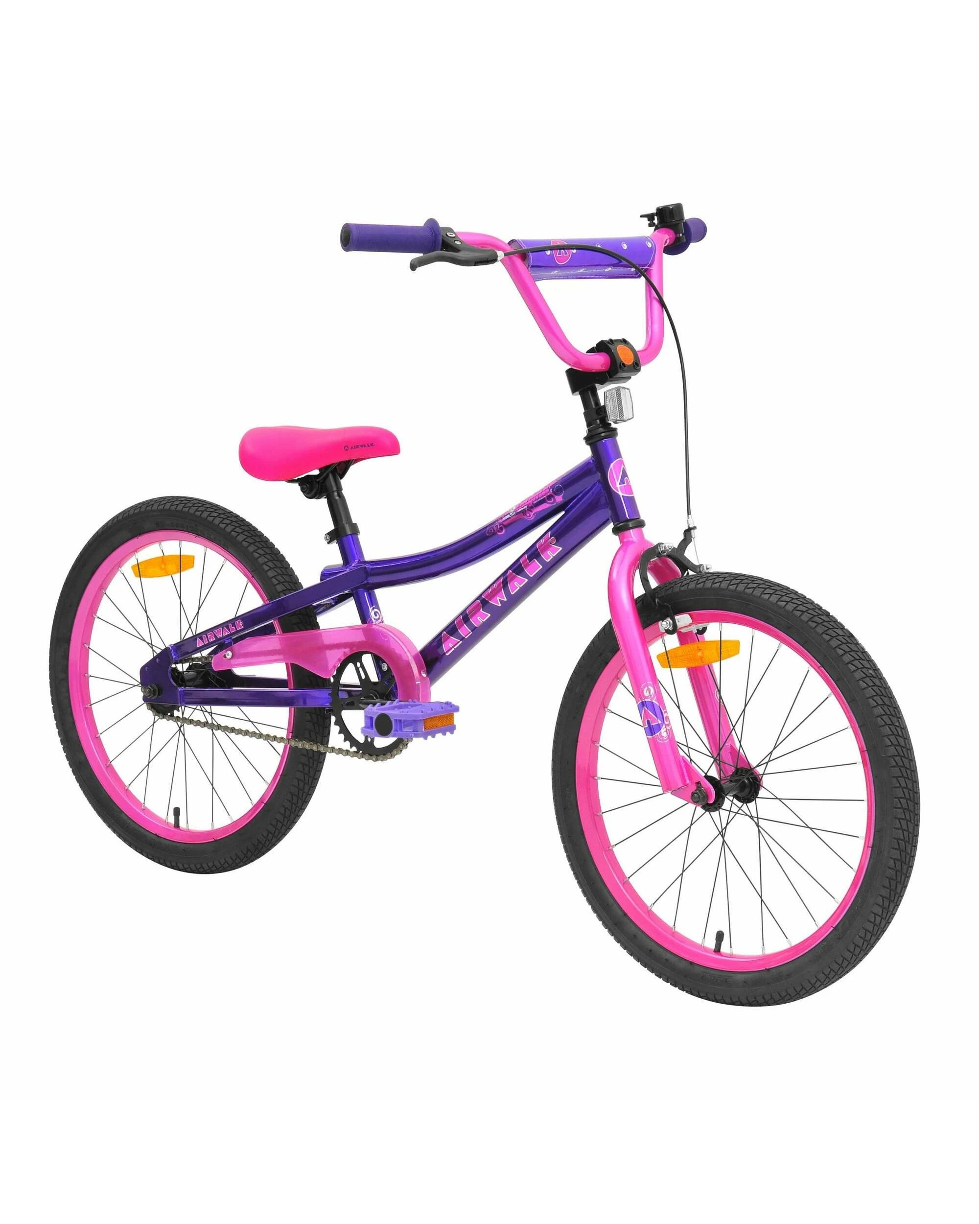1 Airwalk 50cm Enigma Kids BMX Bike - Purple, 1 of 1
