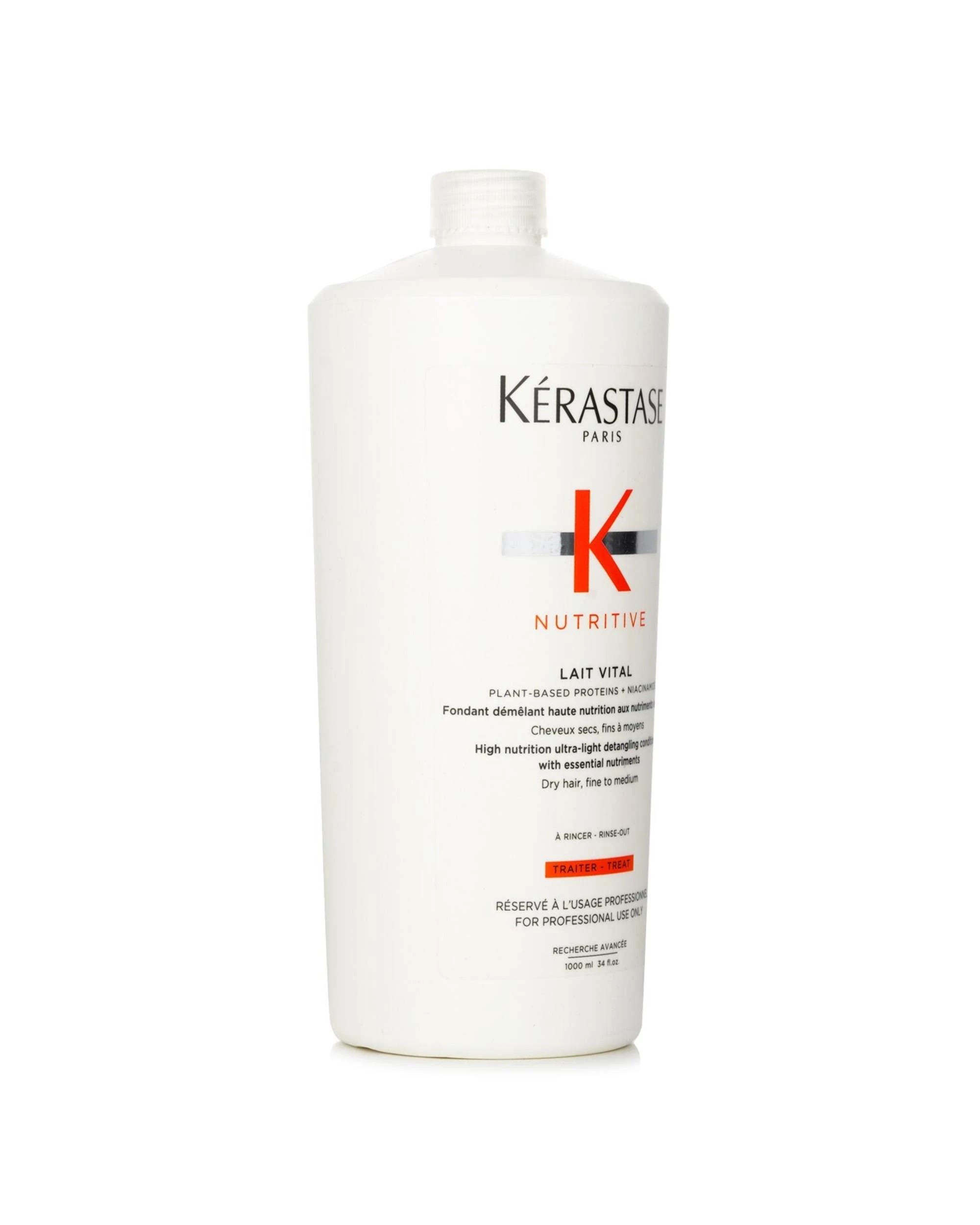 2 Kerastase Nutritive Lait Vital (For Dry Hair)  1000ml/34oz, 2 of 3