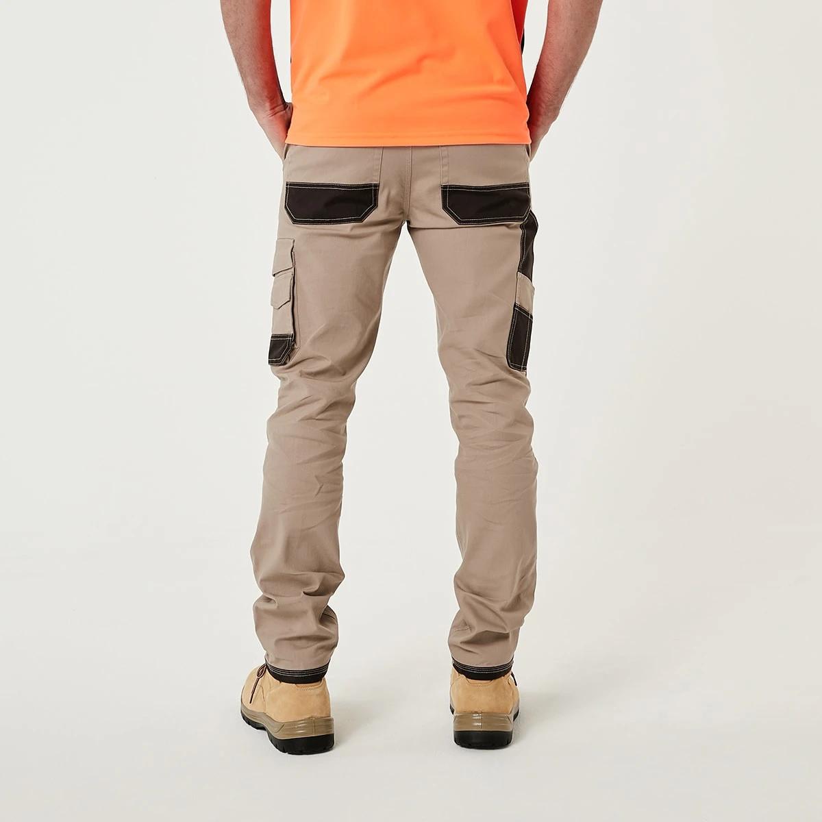 4 Slim Leg Work Pants MUSHROOM BEIGE, 4 of 9