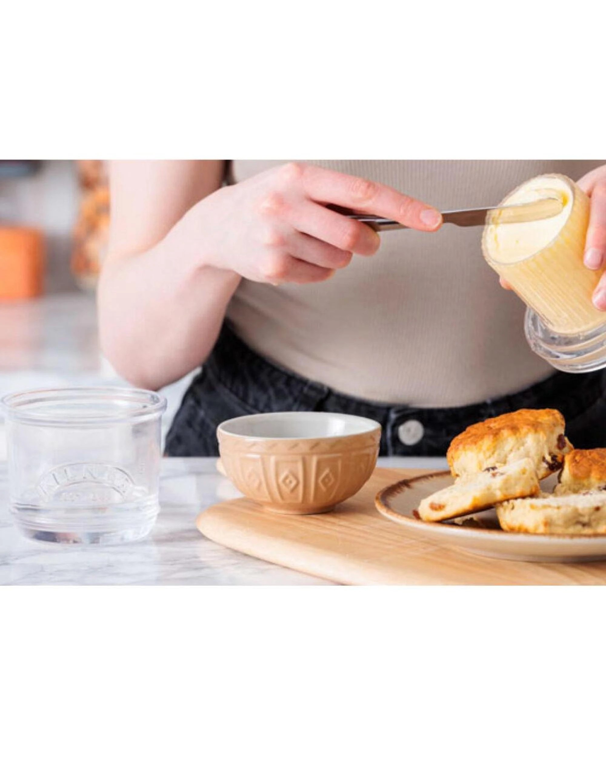 3 Kilner Glass Butter Crock  200ml, 3 of 4