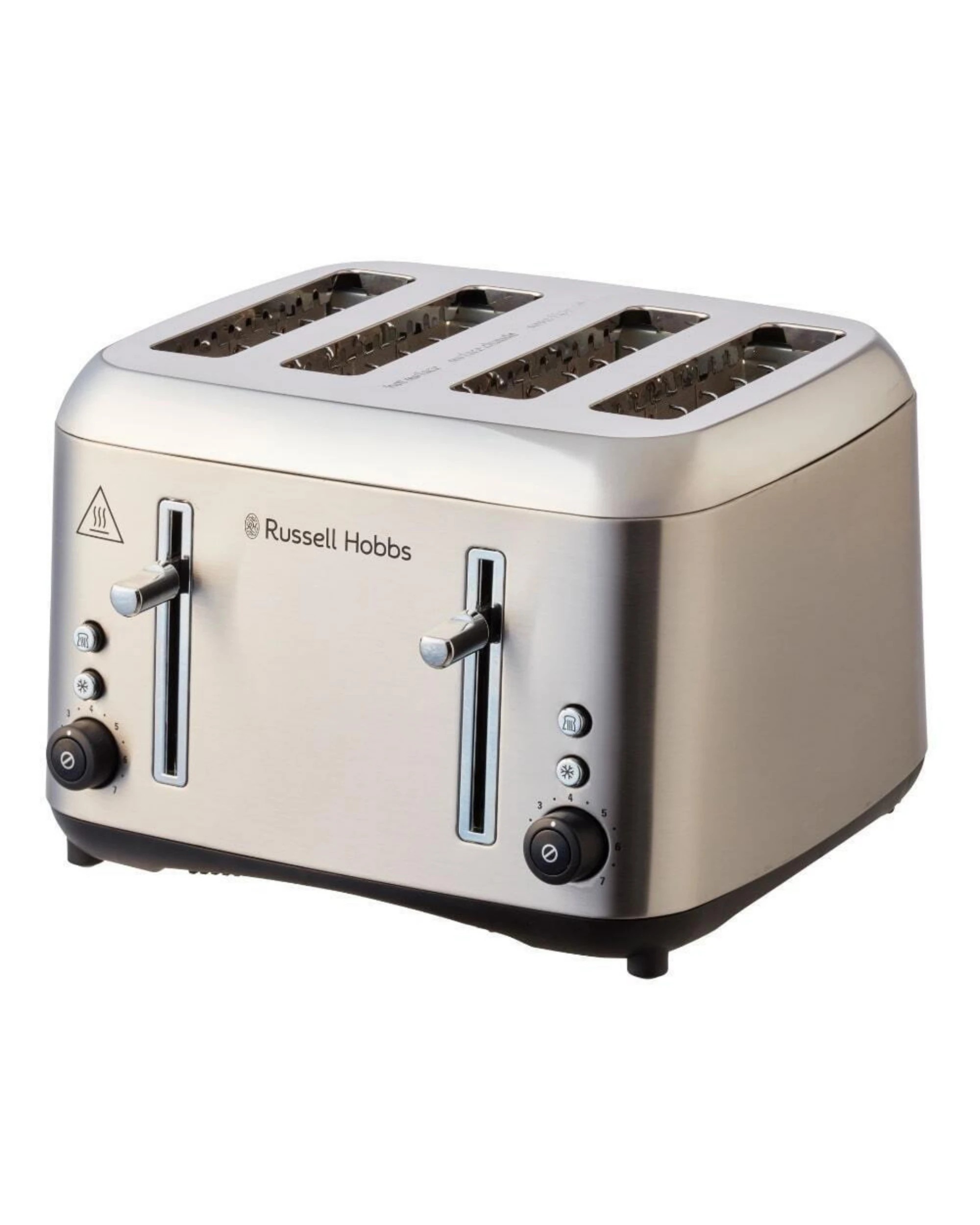 3 Russell Hobbs Addison Toaster & Kettle Set - Silver, 3 of 4