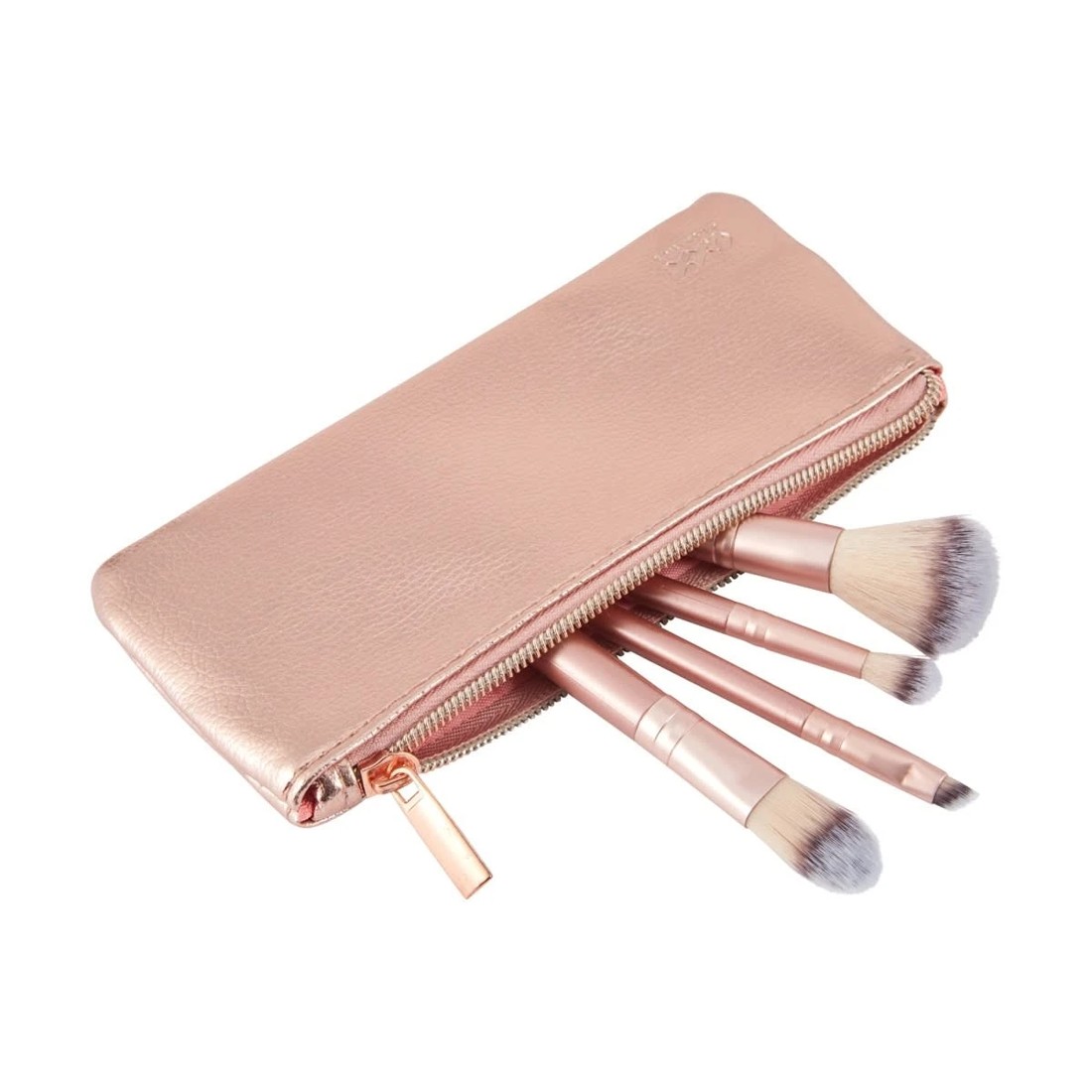 5 OXX Cosmetics 4 Piece Mini Brush Set - Pink, 5 of 6