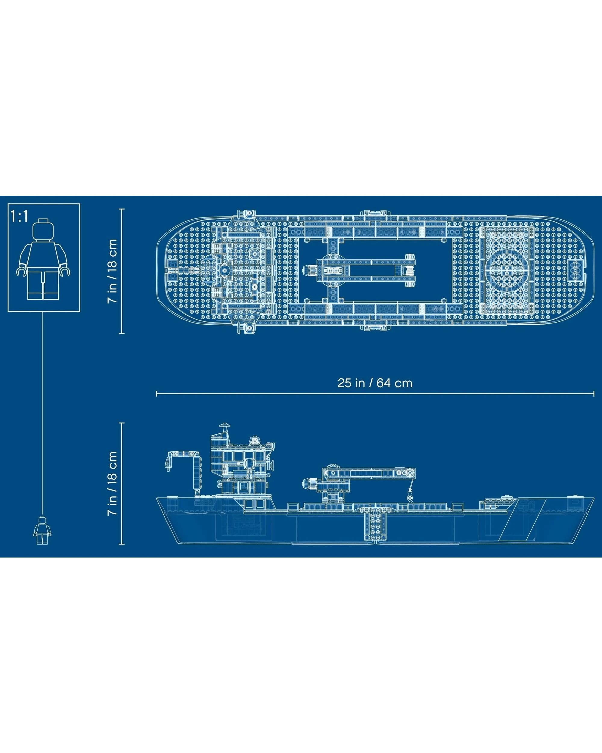 2 LEGO 60266 Ocean Exploration Ship: Floating Ship with Submarine & Helicopter, 2 of 5