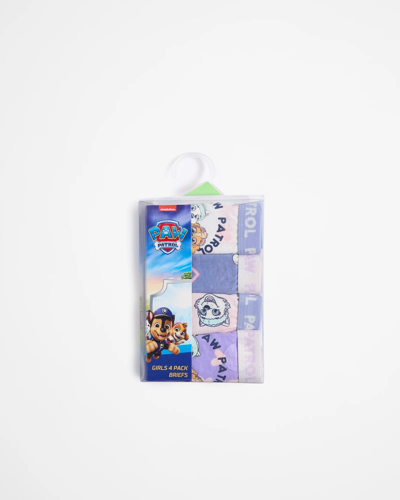 2 Paw Patrol Paw Patrol Girls Briefs 4 Pack - Purple PAW PATROL, 2 of 2