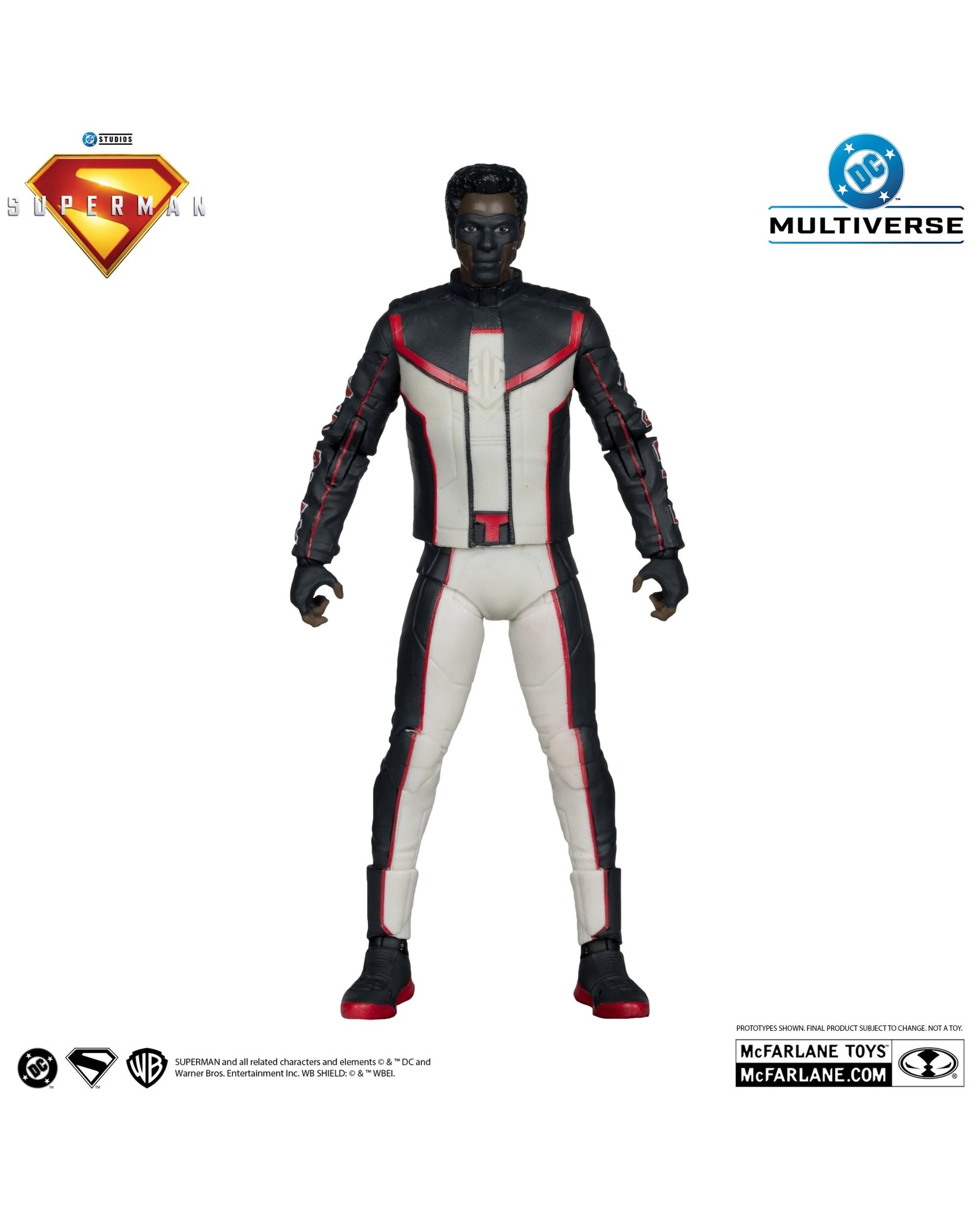 4 DC Multiverse Superman - 2025 -  Mr Terrific Deluxe Theatrical Red Platinum Edition 7 inch Action Figure, 4 of 8