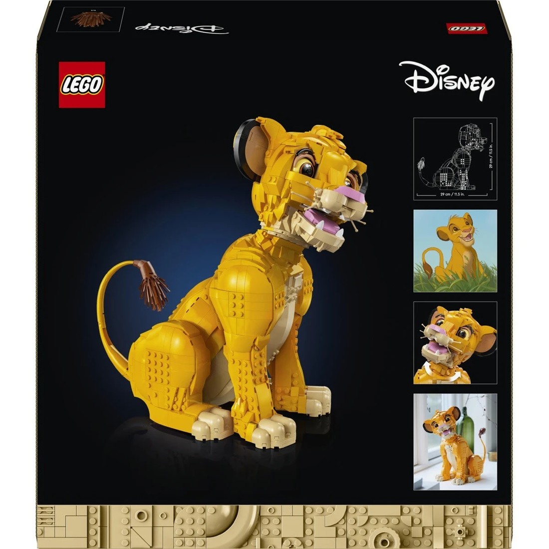 10 LEGO Disney Specials Young Simba The Lion King 43247, 10 of 10