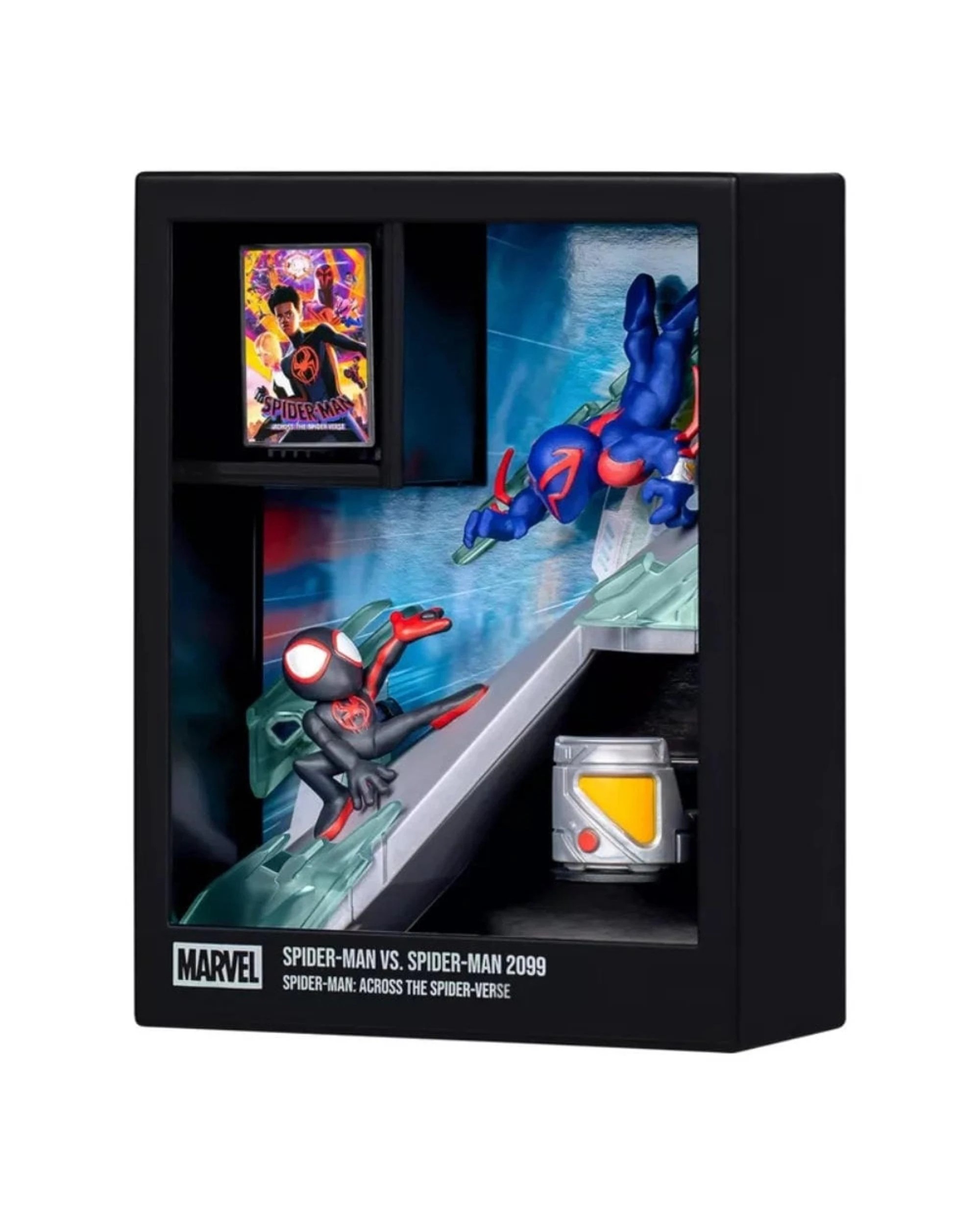 5 Fandrop Marvel MV06 Spider-Man vs Spider-Man 2099 2 Figure Diorama, 5 of 9