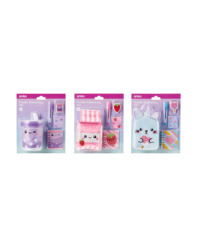 Foodie Stationery Set - Asso