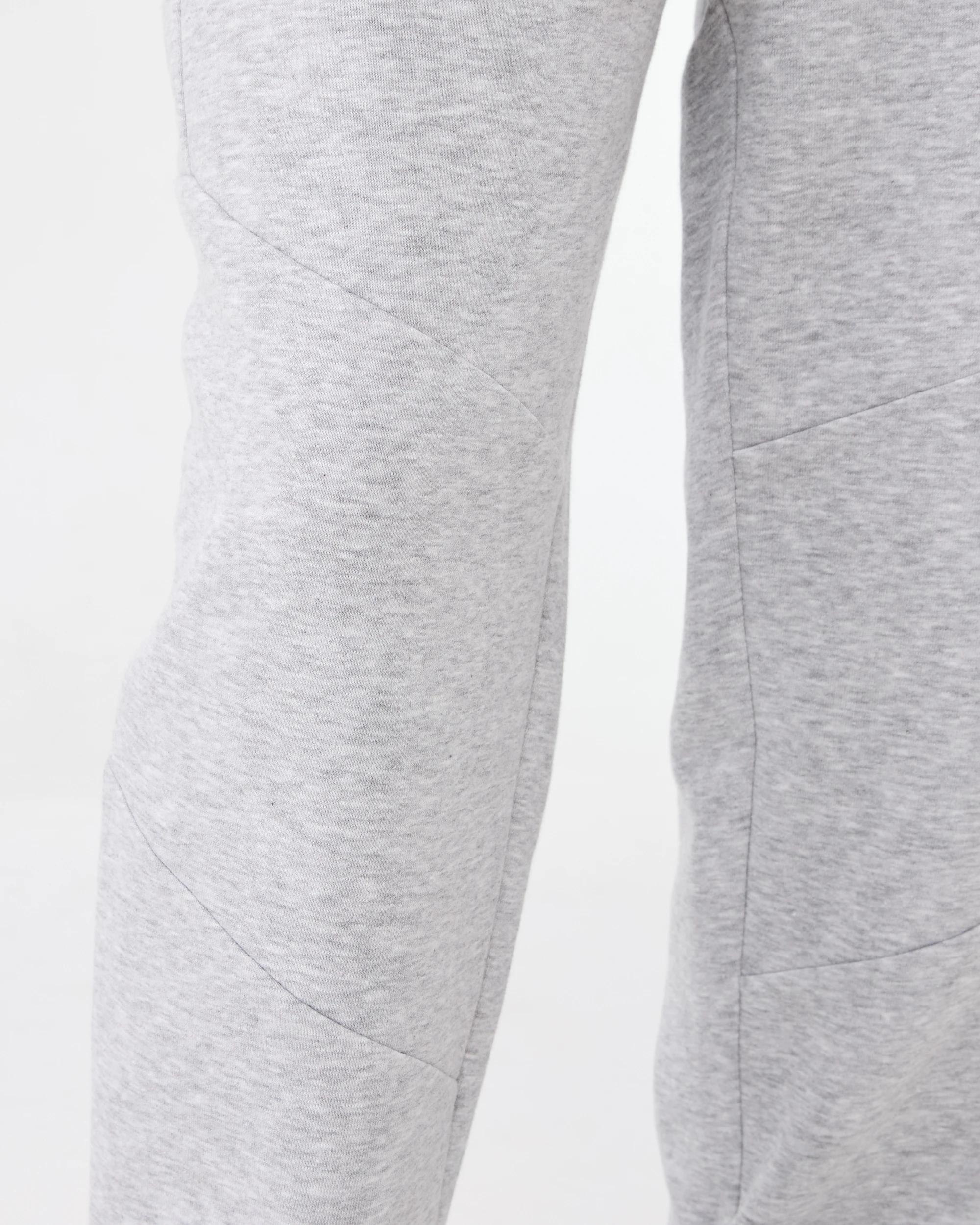 6 Active Mens Panel Trackpants GREY MARLE CORE, 6 of 6