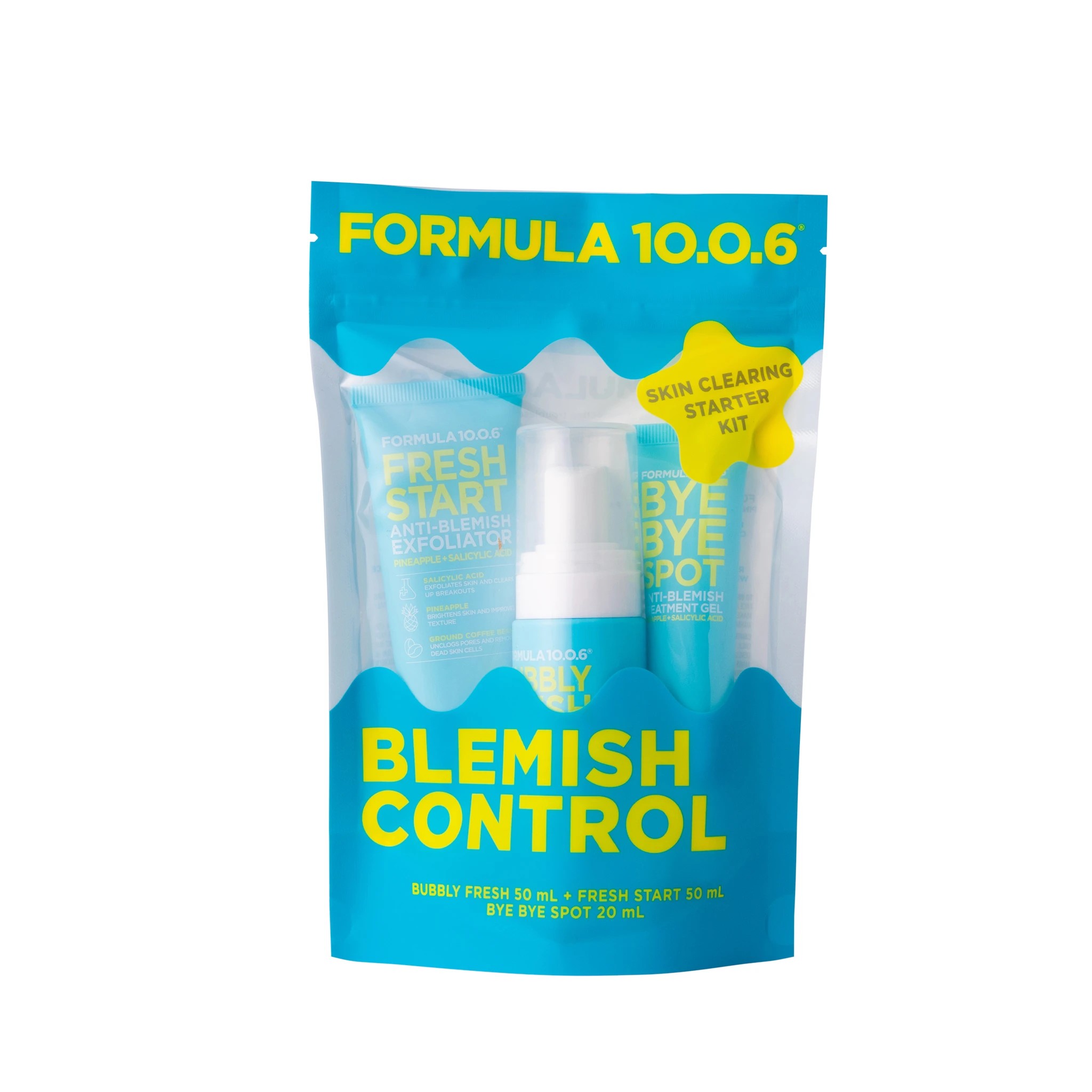 1 Formula 10.0.6 Blemish Control Skin Clearing Starter Kit, 1 of 3