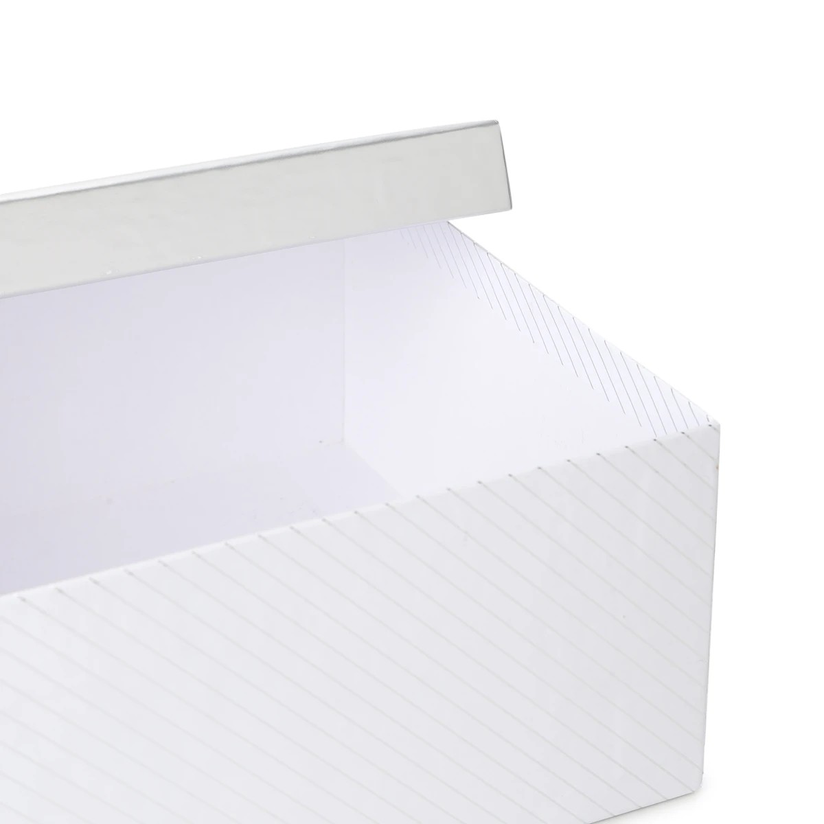 5 Silver Stripe Gift Box - Large, 5 of 7