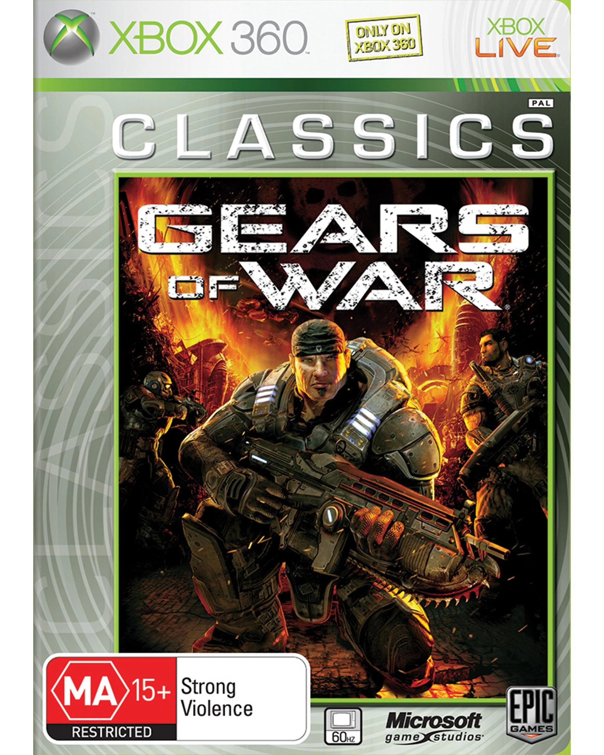 1 Gears of War - Xbox 360, 1 of 5