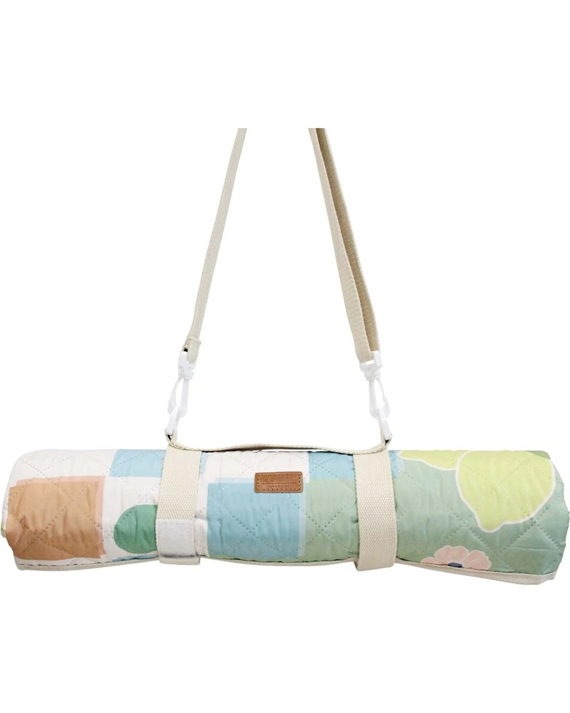 1 LVD Corfu Outdoor Camping Beach Picnic Mat Blanket With Carry Straps 150cm - Multi, 1 of 1