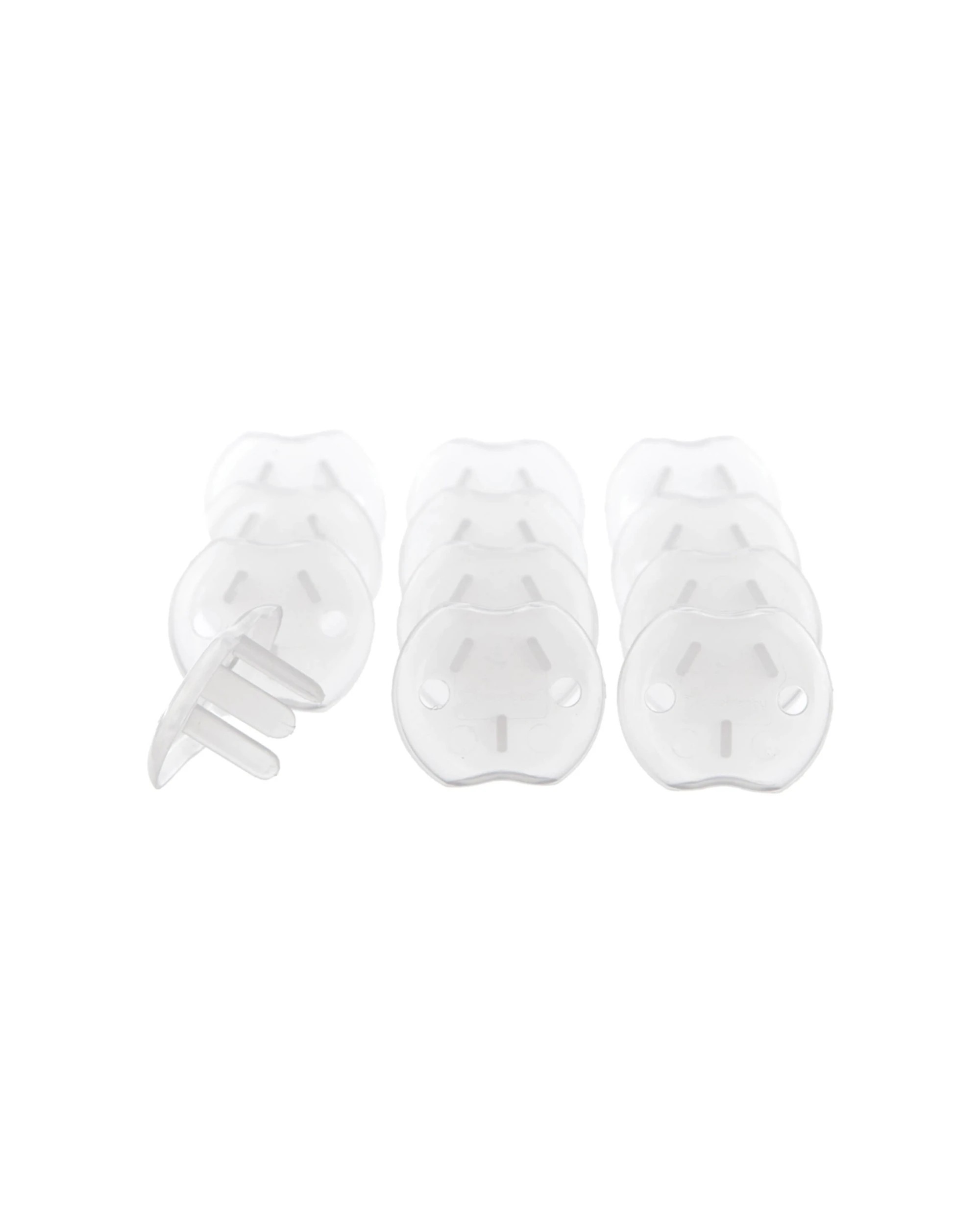 2 Dreambaby 12pc Baby Safety Outlet Plugs Au Nz Power Points Cover Kit
 - Clear, 2 of 3