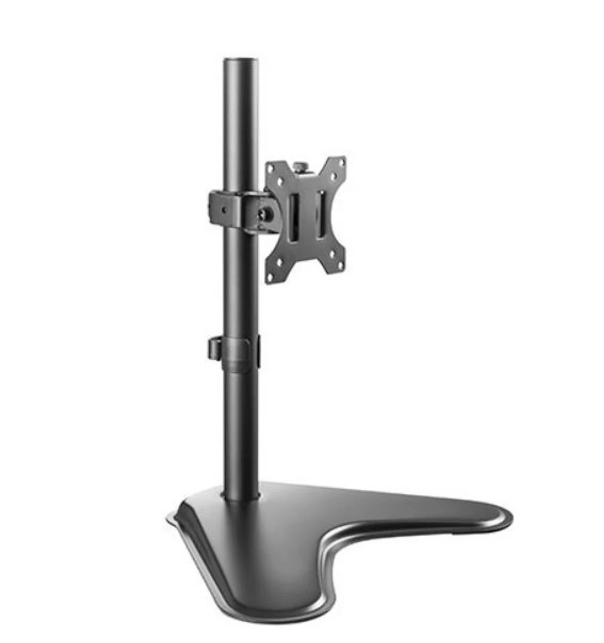 1 Brateck Single Free Standing Screen Economical 13"-32" - Black, 1 of 1