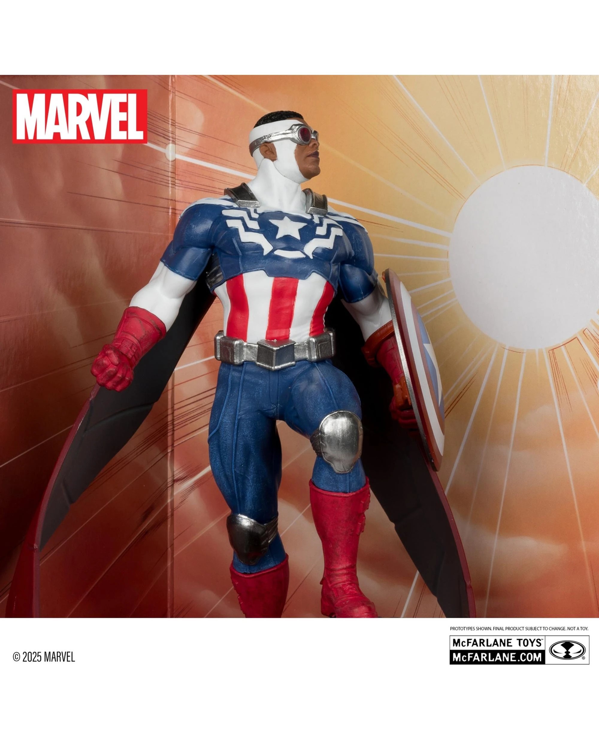 8 Marvel Collection Captain America All New Captain America #1 1:10 Scale Figure, 8 of 8