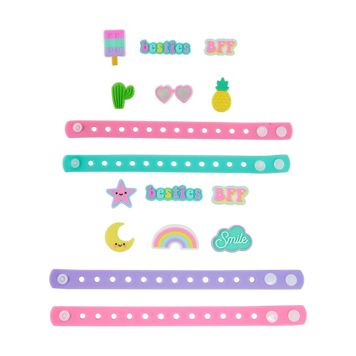 3 2 Pack Bracelet and Jelly Charms Set - Assorted, 3 of 9