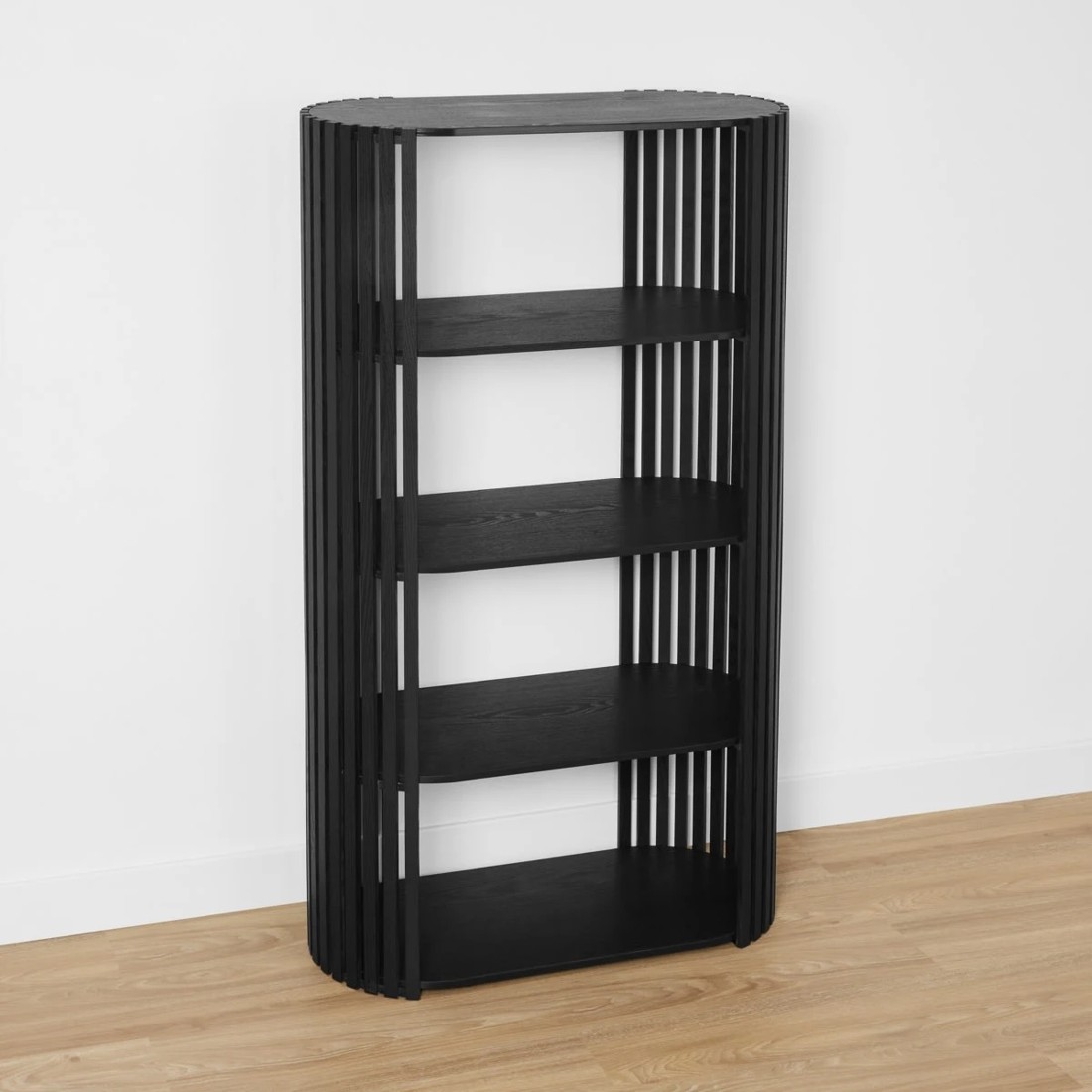 3 Nate Bookshelf - Black, 3 of 9