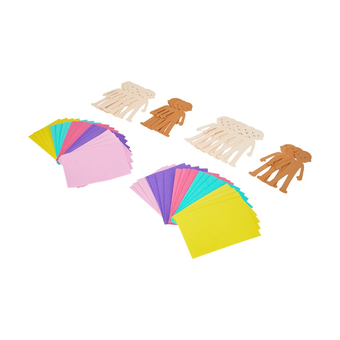 3 Make Your Own Foam Dolls/Fairies - Assorted, 3 of 9