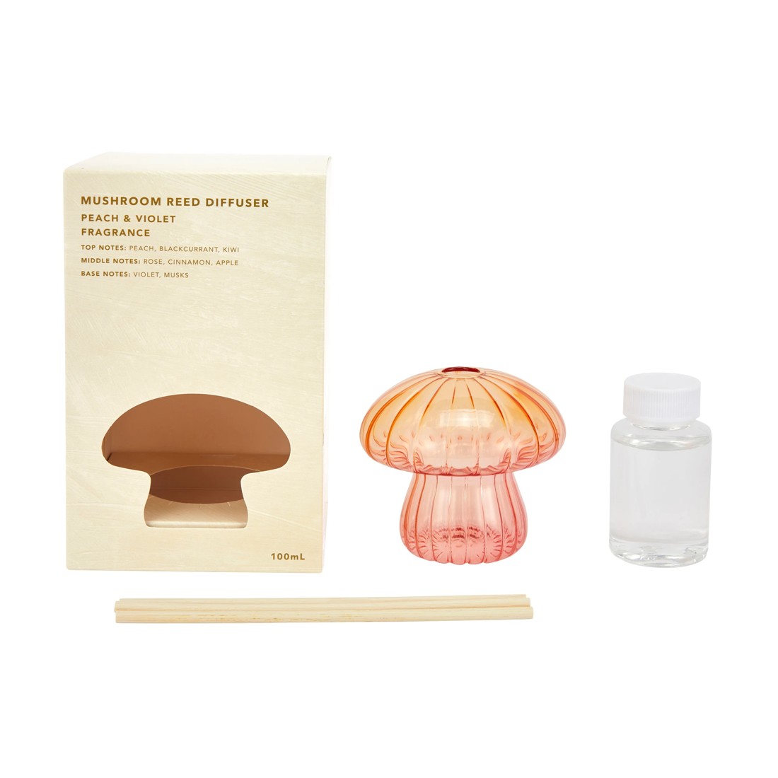 2 Mushroom Reed Diffuser 100ml, 2 of 6